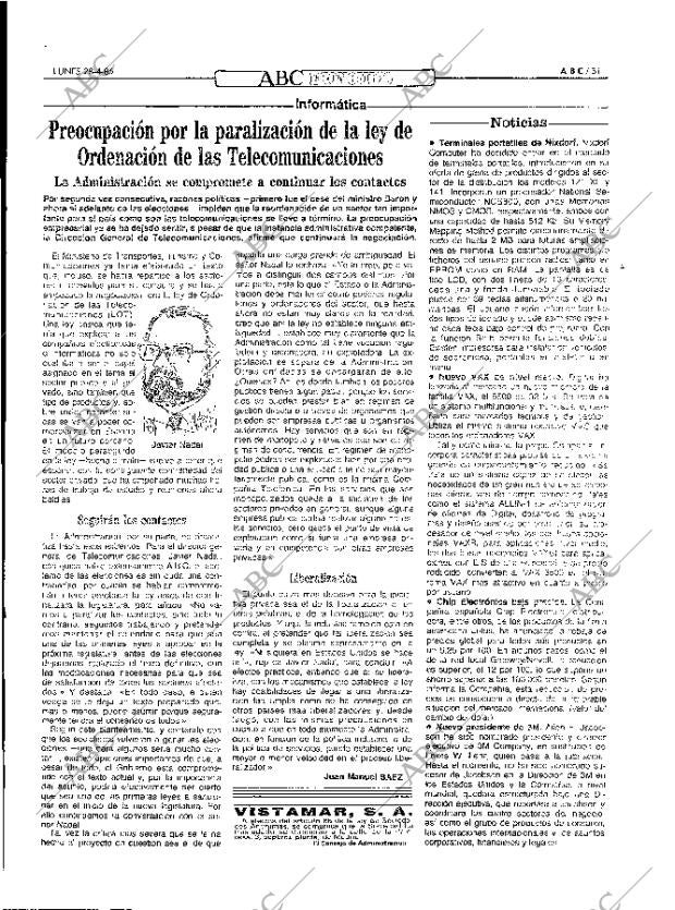 ABC MADRID 28-04-1986 página 49