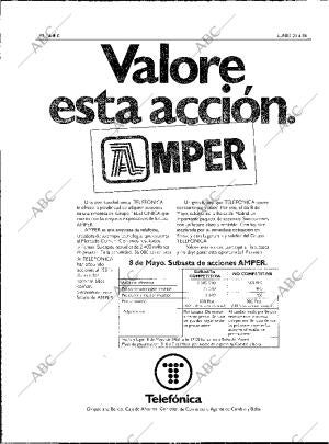 ABC MADRID 28-04-1986 página 50