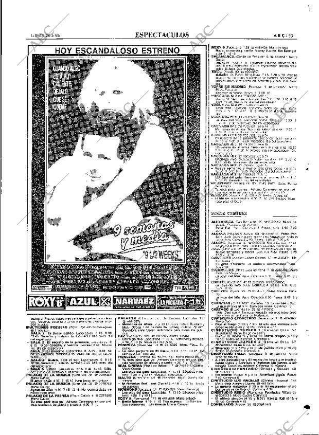ABC MADRID 28-04-1986 página 79
