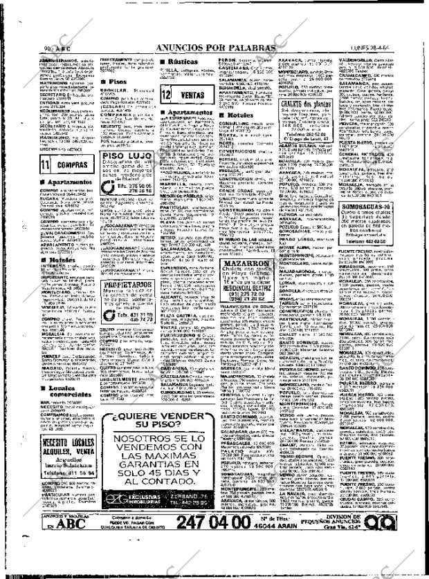 ABC MADRID 28-04-1986 página 86