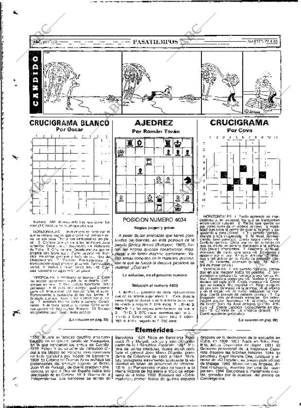 ABC MADRID 29-04-1986 página 108