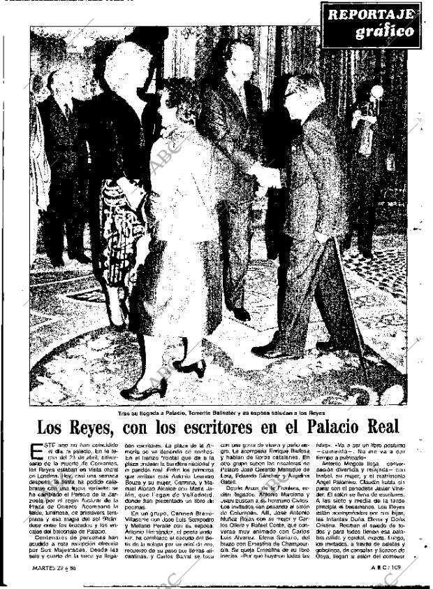 ABC MADRID 29-04-1986 página 109