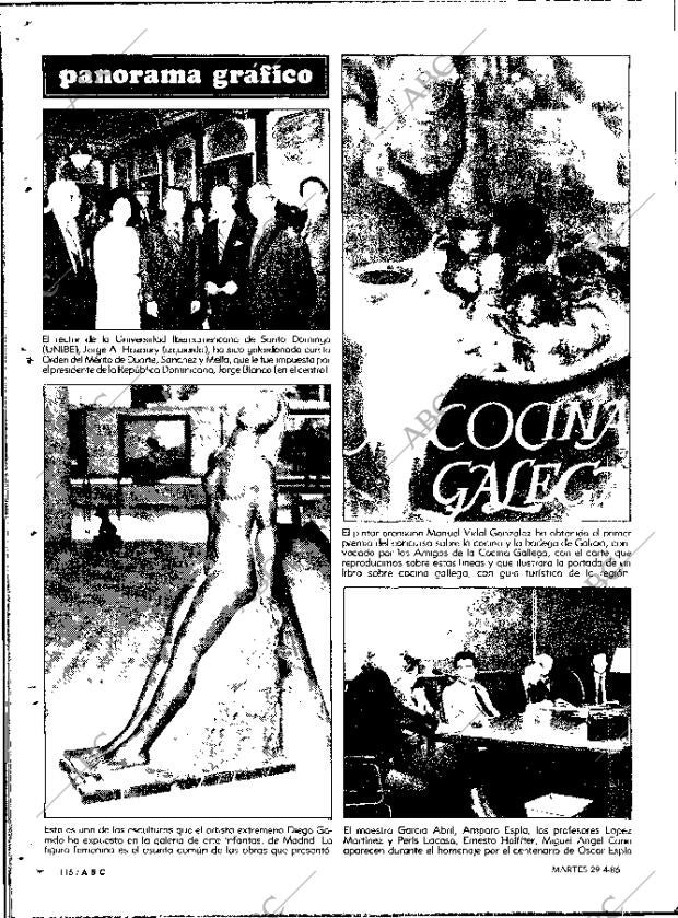ABC MADRID 29-04-1986 página 116