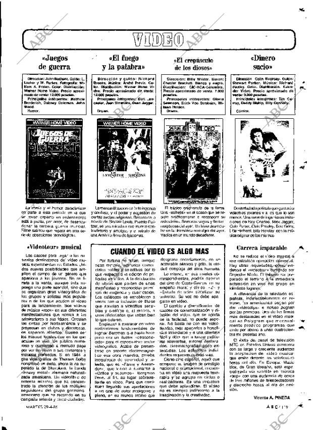 ABC MADRID 29-04-1986 página 119