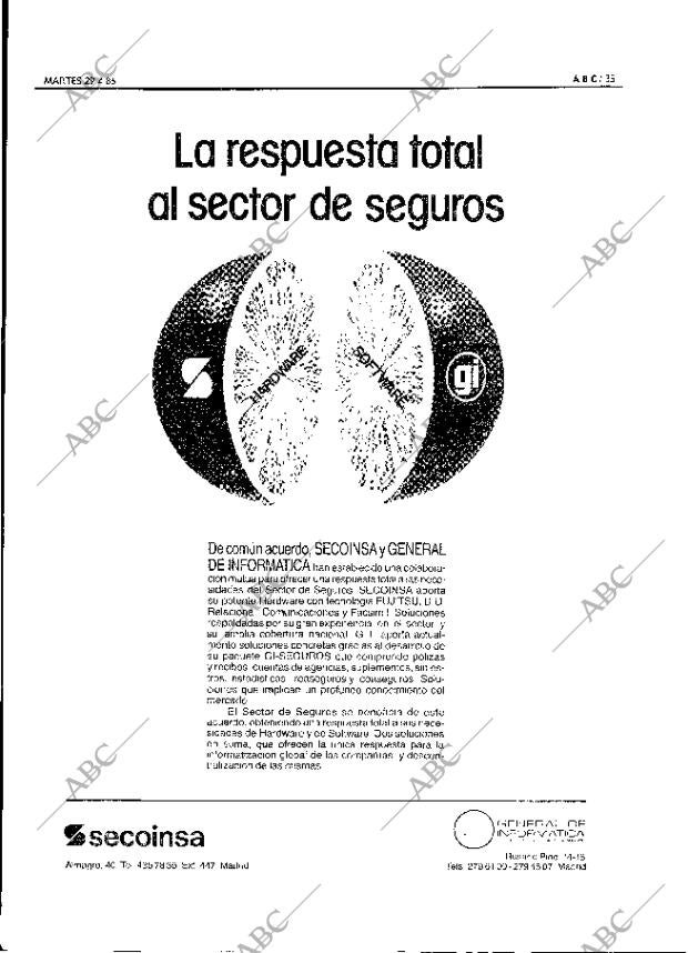 ABC MADRID 29-04-1986 página 35