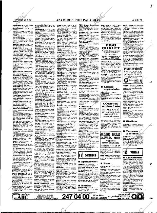 ABC MADRID 29-04-1986 página 95