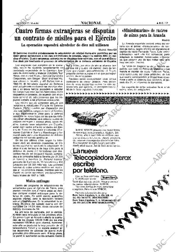 ABC MADRID 30-04-1986 página 27