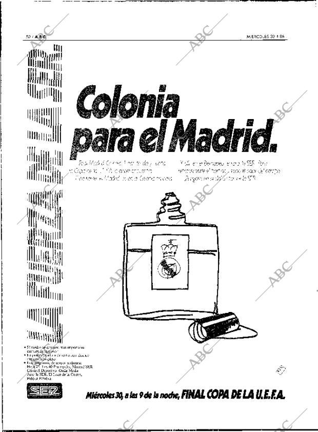 ABC MADRID 30-04-1986 página 52