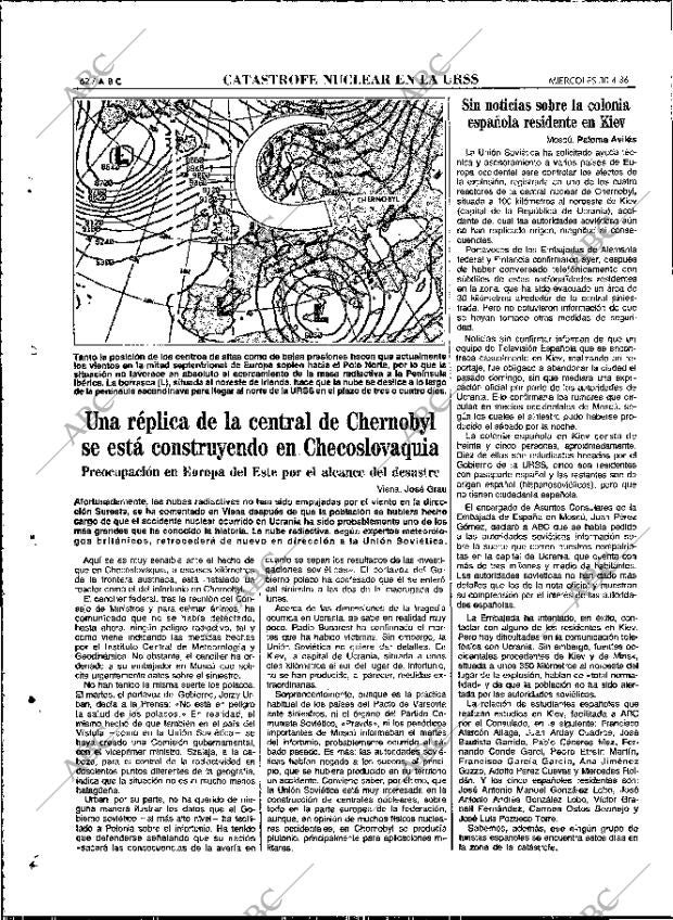 ABC MADRID 30-04-1986 página 62