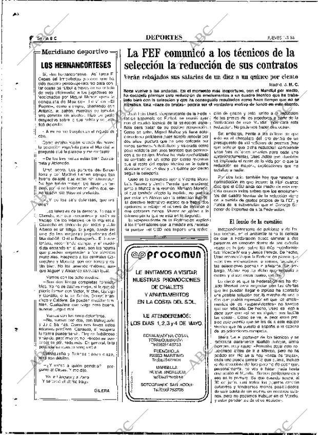 ABC MADRID 01-05-1986 página 54