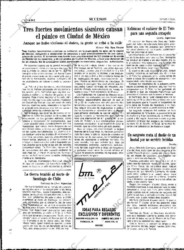 ABC MADRID 01-05-1986 página 72