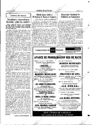 ABC MADRID 01-05-1986 página 75