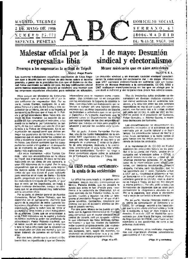 ABC MADRID 02-05-1986 página 13