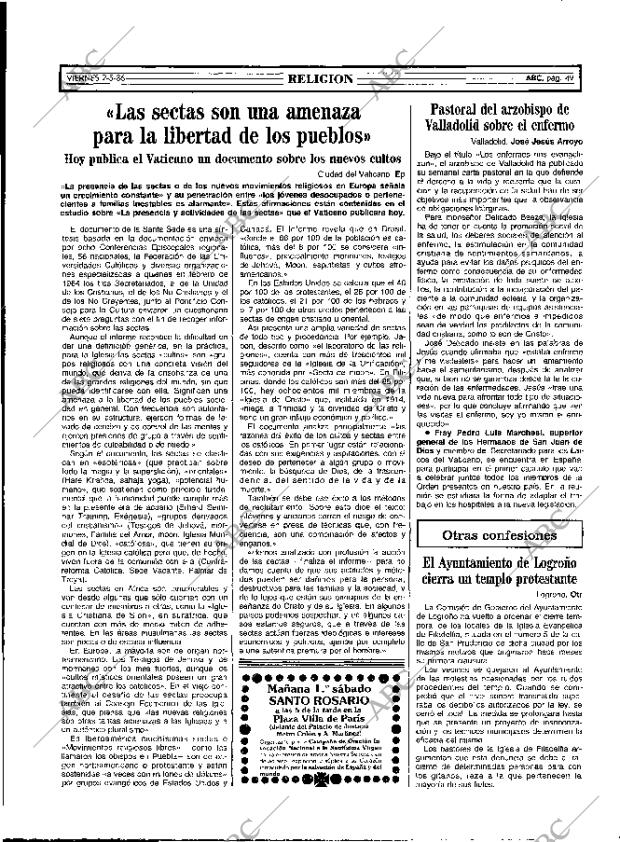 ABC MADRID 02-05-1986 página 49