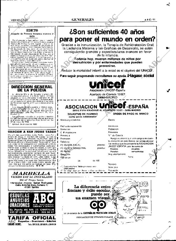 ABC MADRID 02-05-1986 página 91