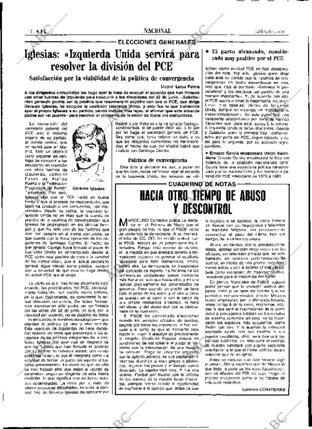 ABC SEVILLA 03-05-1986 página 18