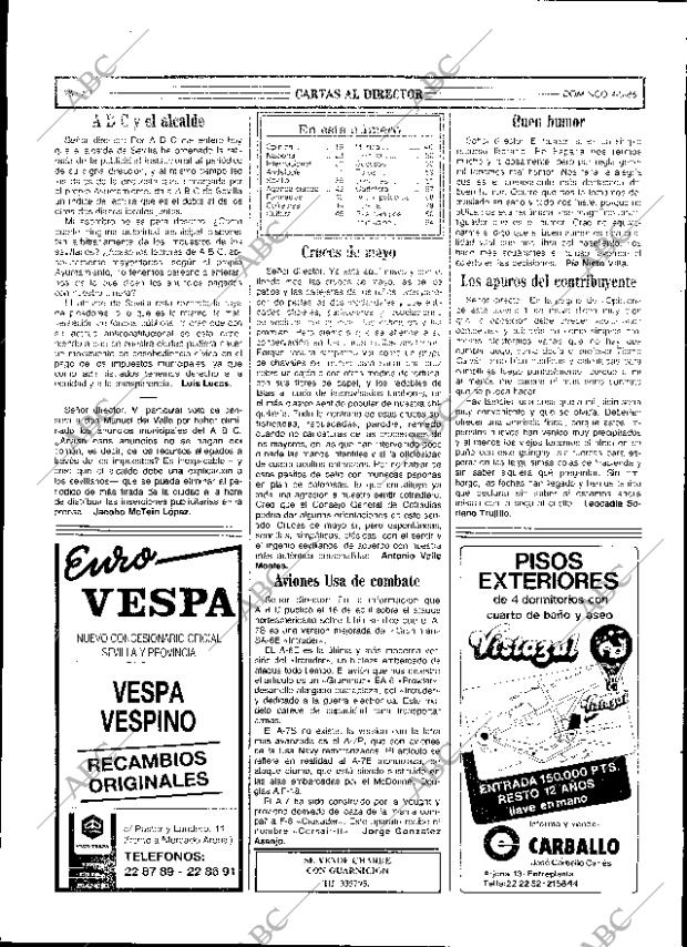 ABC SEVILLA 04-05-1986 página 18