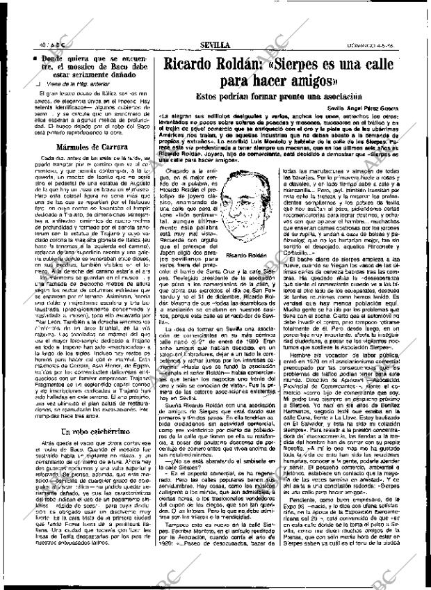 ABC SEVILLA 04-05-1986 página 40