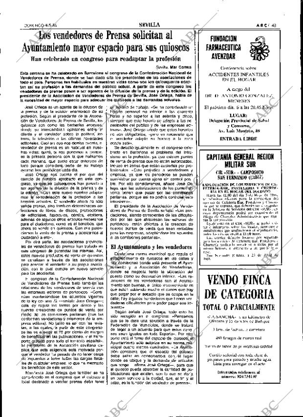 ABC SEVILLA 04-05-1986 página 43