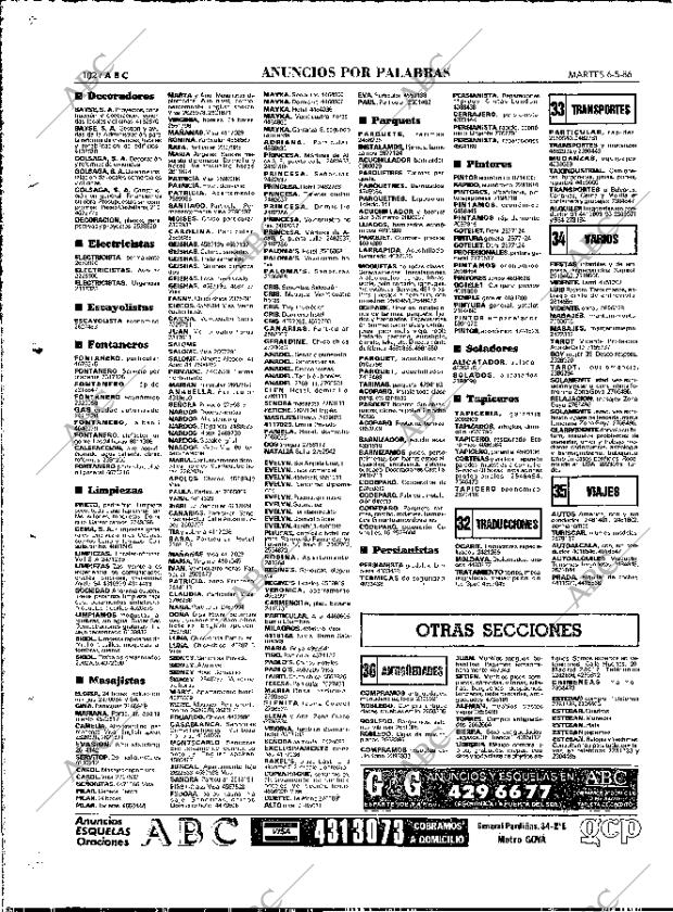 ABC MADRID 06-05-1986 página 102