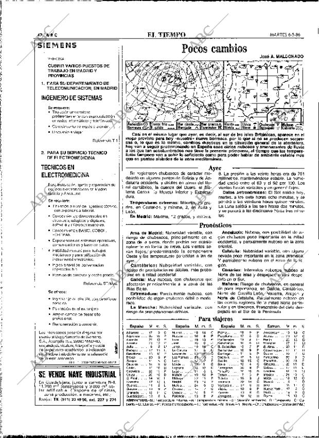 ABC MADRID 06-05-1986 página 42