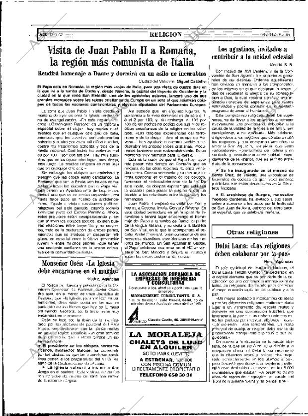 ABC MADRID 09-05-1986 página 62
