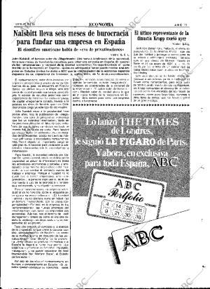 ABC MADRID 09-05-1986 página 71