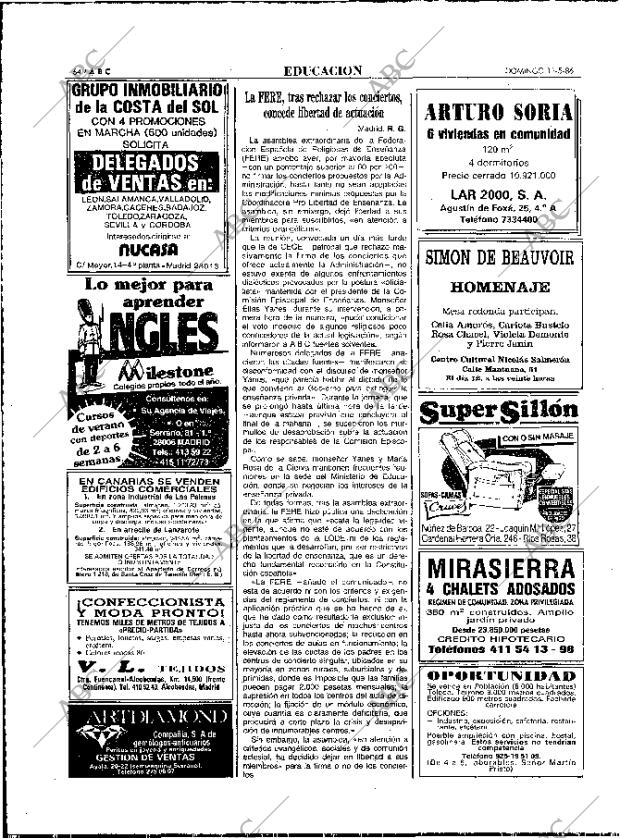 ABC MADRID 11-05-1986 página 64