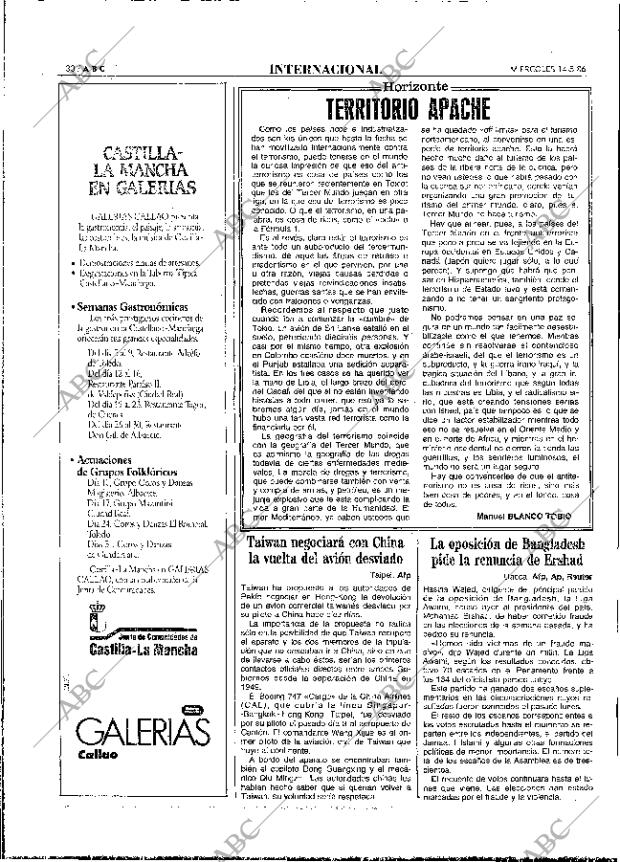 ABC MADRID 14-05-1986 página 30