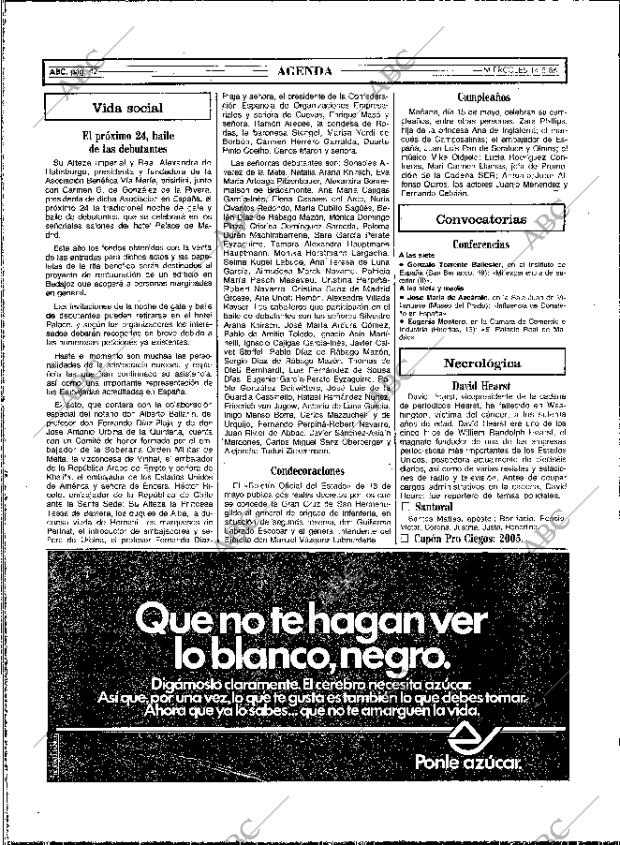 ABC MADRID 14-05-1986 página 42