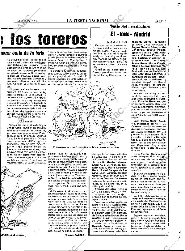 ABC MADRID 14-05-1986 página 61