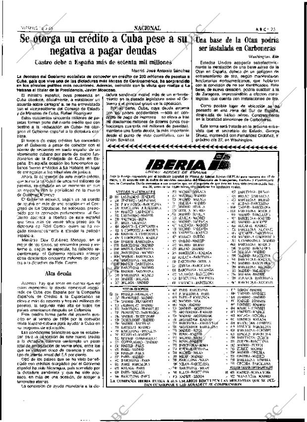 ABC SEVILLA 16-05-1986 página 23