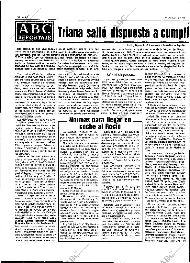 ABC SEVILLA 16-05-1986 página 40