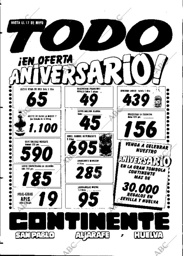 ABC SEVILLA 16-05-1986 página 80