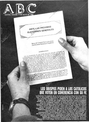 ABC MADRID 17-05-1986 página 1