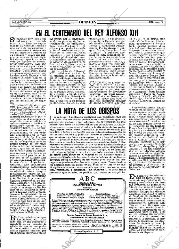 ABC MADRID 17-05-1986 página 11