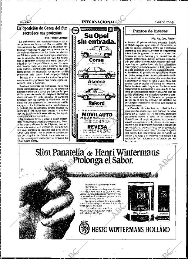 ABC MADRID 17-05-1986 página 26