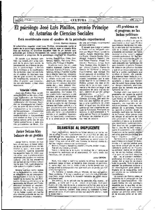 ABC MADRID 17-05-1986 página 43