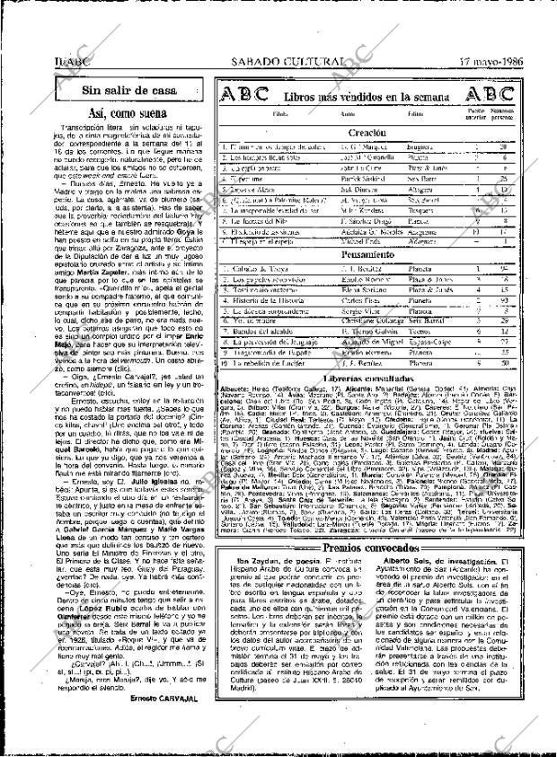ABC MADRID 17-05-1986 página 46
