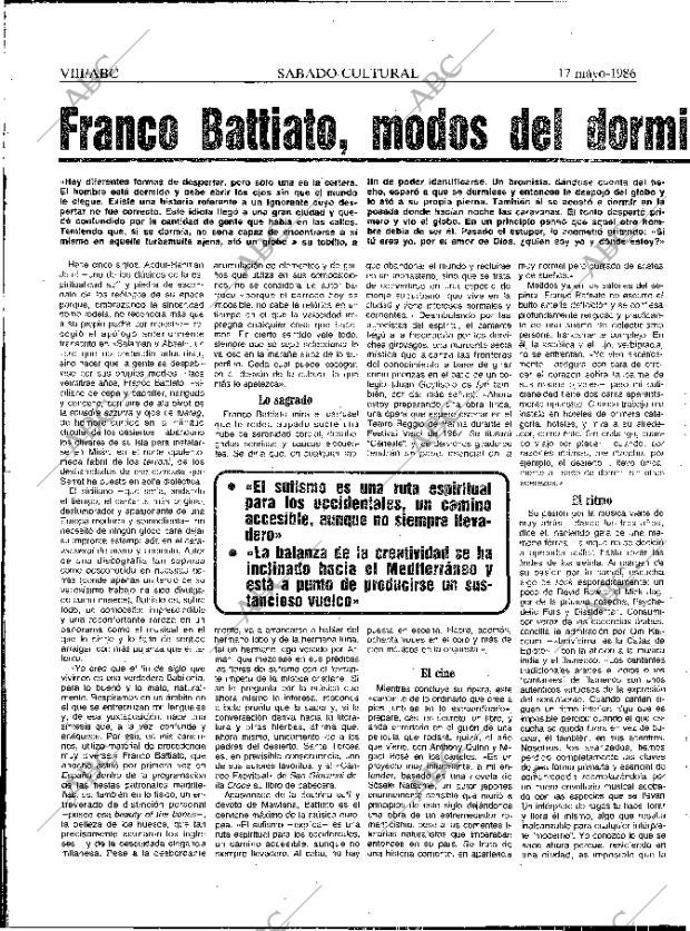 ABC MADRID 17-05-1986 página 52