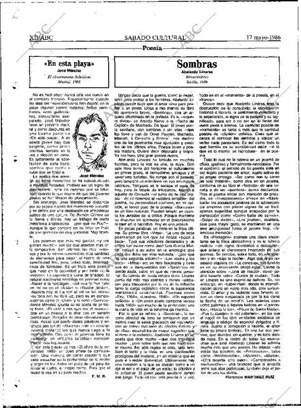 ABC MADRID 17-05-1986 página 56