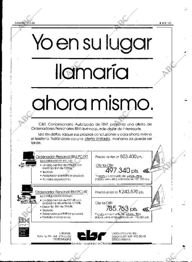 ABC MADRID 17-05-1986 página 63