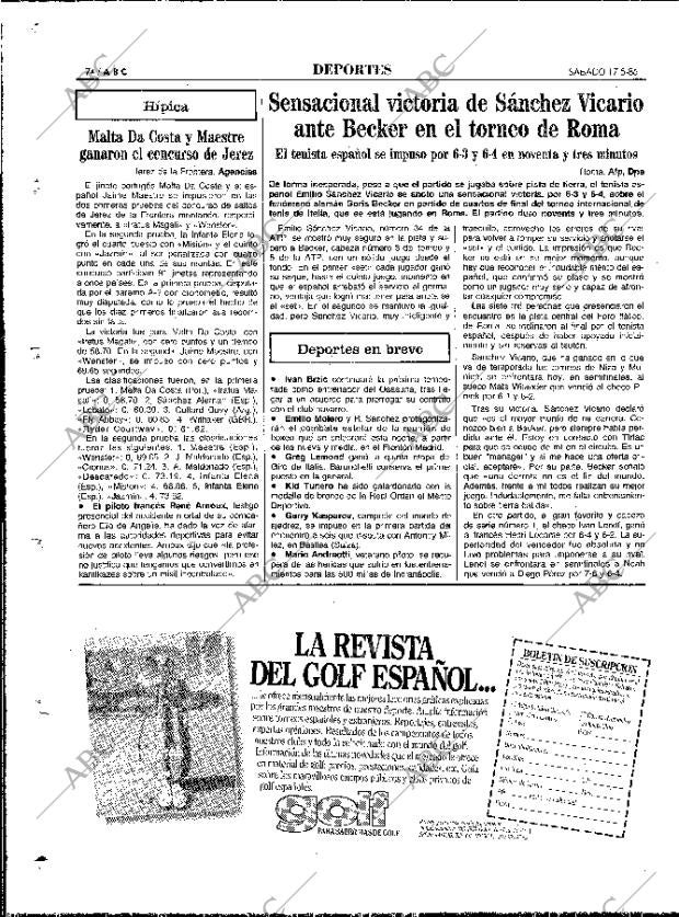 ABC MADRID 17-05-1986 página 74