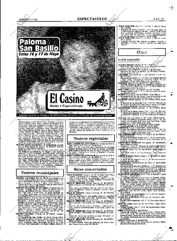 ABC MADRID 17-05-1986 página 81