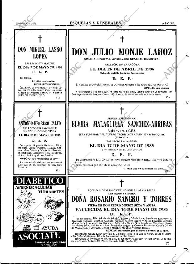 ABC MADRID 17-05-1986 página 85