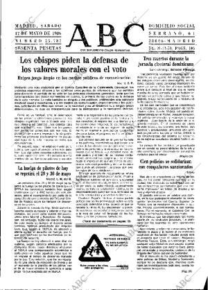 ABC MADRID 17-05-1986 página 9