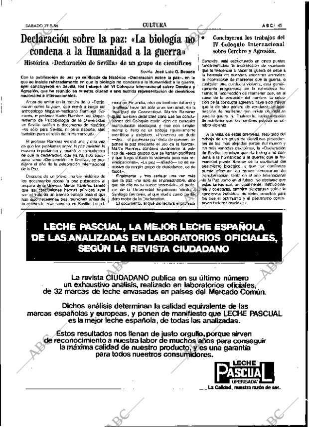 ABC SEVILLA 17-05-1986 página 45