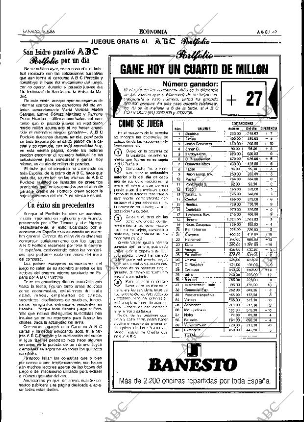ABC SEVILLA 17-05-1986 página 49
