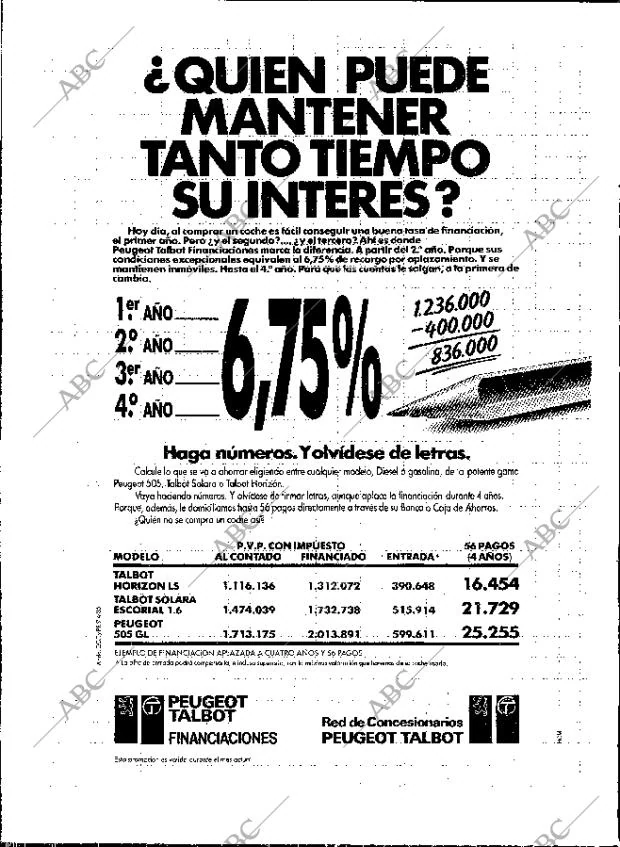 ABC MADRID 19-05-1986 página 10