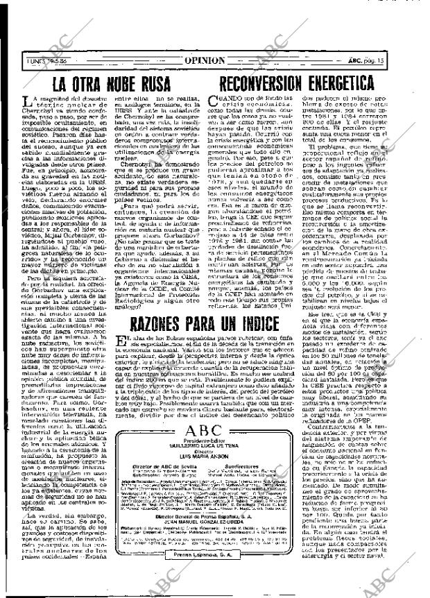 ABC MADRID 19-05-1986 página 15